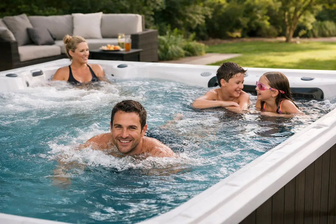 Best Swim Spas for Families That Work Every Day