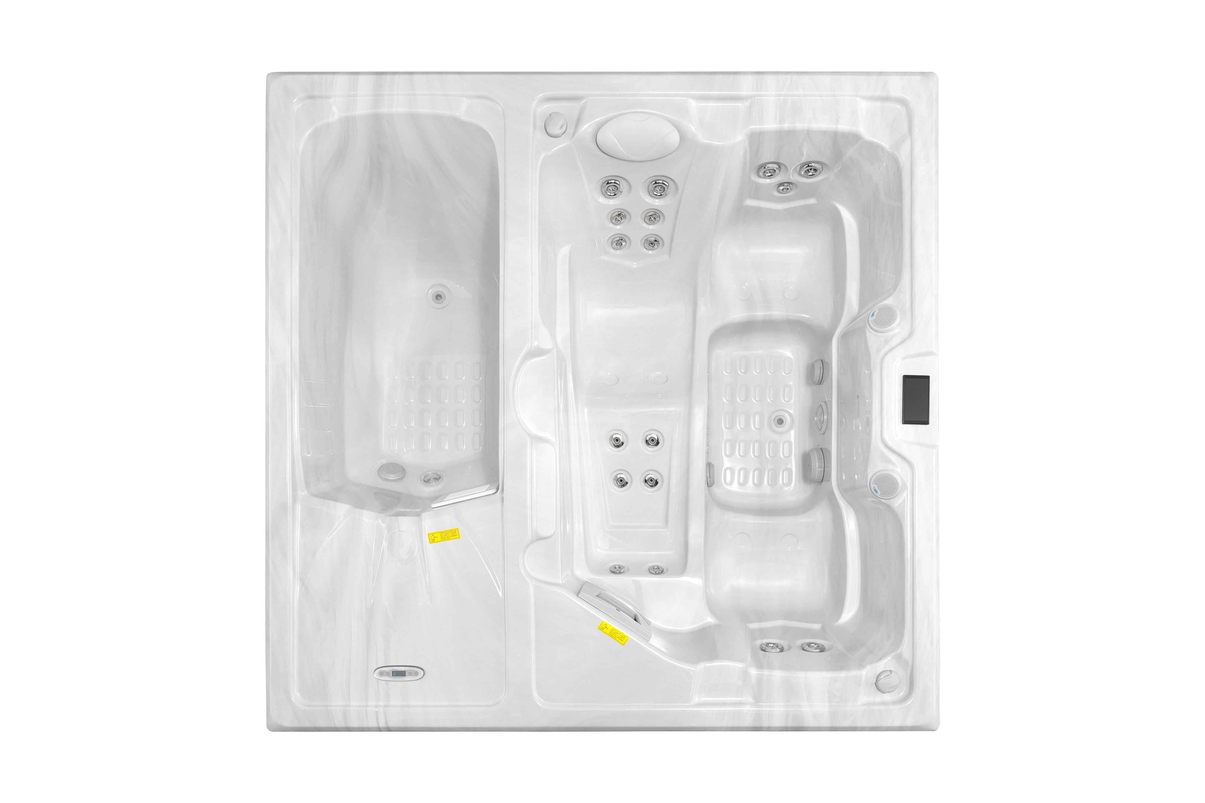 4-person cold tub